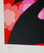 Erte "Black Rose" Serigraph Signed Limited Edition Artist's Proof