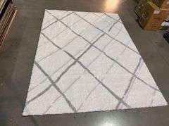 Super Soft Silky Feel Microfiber Contemporary Rug 8x11