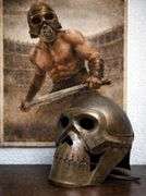 Skeleton Skull Medieval Helmet