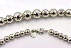 Tiffany & Co Graduated bead necklace