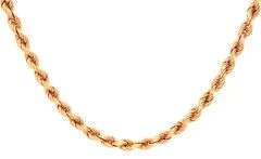 Useful 14K YG Silk Rope Necklace