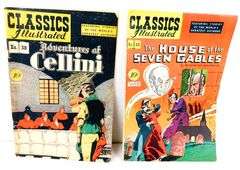 2 Classic Illustrated 1947 Comic Books
