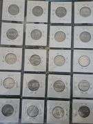 20 silver coin quarters various date