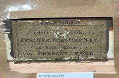 Investment! Original painting by Winston Churchill oil canvas Winston Churchill