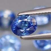 Wow! Cornflower blue! 2.56ct Sapphire set from Ceylon! Heated only!