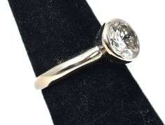 Absolutely Stunning 14K White Gold Approx. 1.76CTW  Fiery Diamond Solitaire Ring