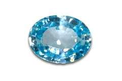 Shining Natural Blue Zircon