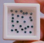 High fire! .63ct set of round brilliant cut Diamonds