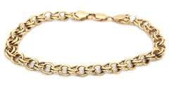 Always Popular 14K YG Charm Bracelet