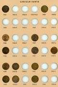Collection of 19 Different High Grade Lincoln Wheat Cents in Pages: 1914-1933-D