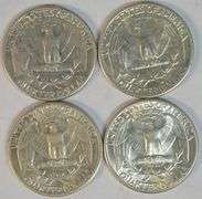 Choice slider to Gem BU 1935, 1938, 1939, & 1940-S Washington Quarters