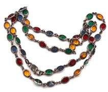 Group lot of 4 Vintage 925 sterling silver necklaces