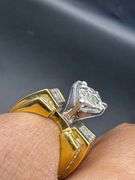 18K Yellow Gold Marquise Diamond Ring of 4.83ct