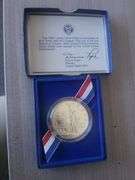 1986 Liberty silver dollar