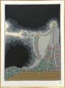 Erte "Melisande" Signed Limited Edition Serigraph Framed