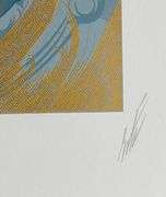 Erte "Swept Away" Signed Limited Edition Serigraph