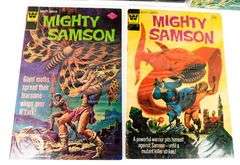 5 Whitman Comic Books, 1974-1976