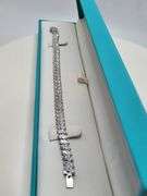 Stunning 14KT White Gold Marquise Cut Lab Diamond Tennis Bracelet, 11.5 CTTW