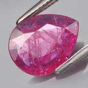 Flat cut! Crazy saturation! Untreated! 1.20ct Ruby!