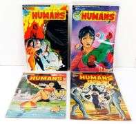 4 The New Humans Comic Books, All 1988