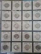 20 silver coin quarters various date
