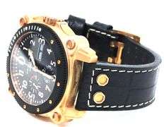 Hamilton Below zero black dial chronograph automatic watch