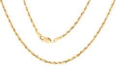 Popular, Practical 14K YG 18" Rope Necklace