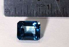 Understate Natural London Blue Topaz - 8.07cts.
