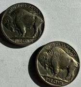 1934 1935 BU Buffalo Nickels