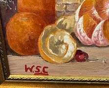 Investment! Original painting by Winston Churchill oil canvas Winston Churchill