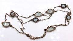 Group lot of 4 Vintage 925 sterling silver necklaces