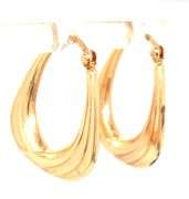 14kt Yellow gold earrings