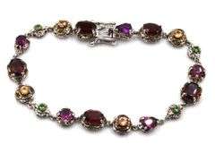 925 Sterling silver amber flower style ring, bangle and bracelet