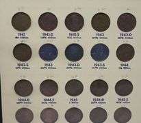 Near Complete Mainly Uncirculated Lincoln Cents 1941- 1960