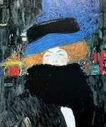 Gustav Klimt, Lady with a Hat and Leather Boa