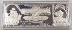 Washington Mint $500 Silver Certificate Bar Half Pound .999 Fine Silver w/ COA