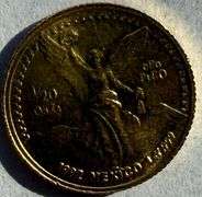 1992 Mexico 1/20 th Troy Oz Unc Gold Coin