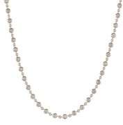 1.71ctw Round Diamond by the Yard Station Necklace in 14K