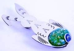 Carolyn Pollack Sterling Rabbit Jelly Belly Pin/Pendant