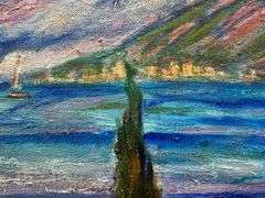 Refined And Textural Original By Manor Shadian