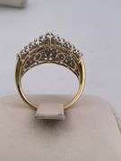 CERTIFIED 10K YELLOW GOLD DIAMOND RING