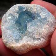 Raw AAA+ Natural Celestite Crystal Geode