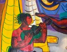 Classic Powerful And Striking Original By Tadeo Zavaleta