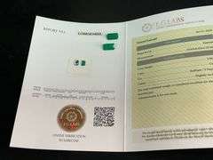 CERTIFIED NATURAL GREEN EMERALDS