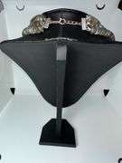 Natural Large 947.5 Ctw Blue Flash Labradorite 3 Strand Necklace