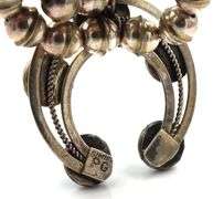 Navajo Kingman PG turquoise sterling silver necklace