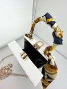 Novelty 3D Lady Face Acrylic CrossBody Hand Bag