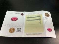 CERTIFIED OVAL SHAPED RUBY
