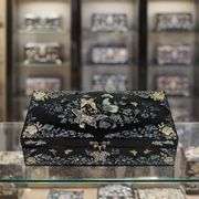 Mother of Pearl Butterfly Floral Jewelry Organizer Box