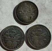 Three 1893 Columbian Exposition Comm Halves